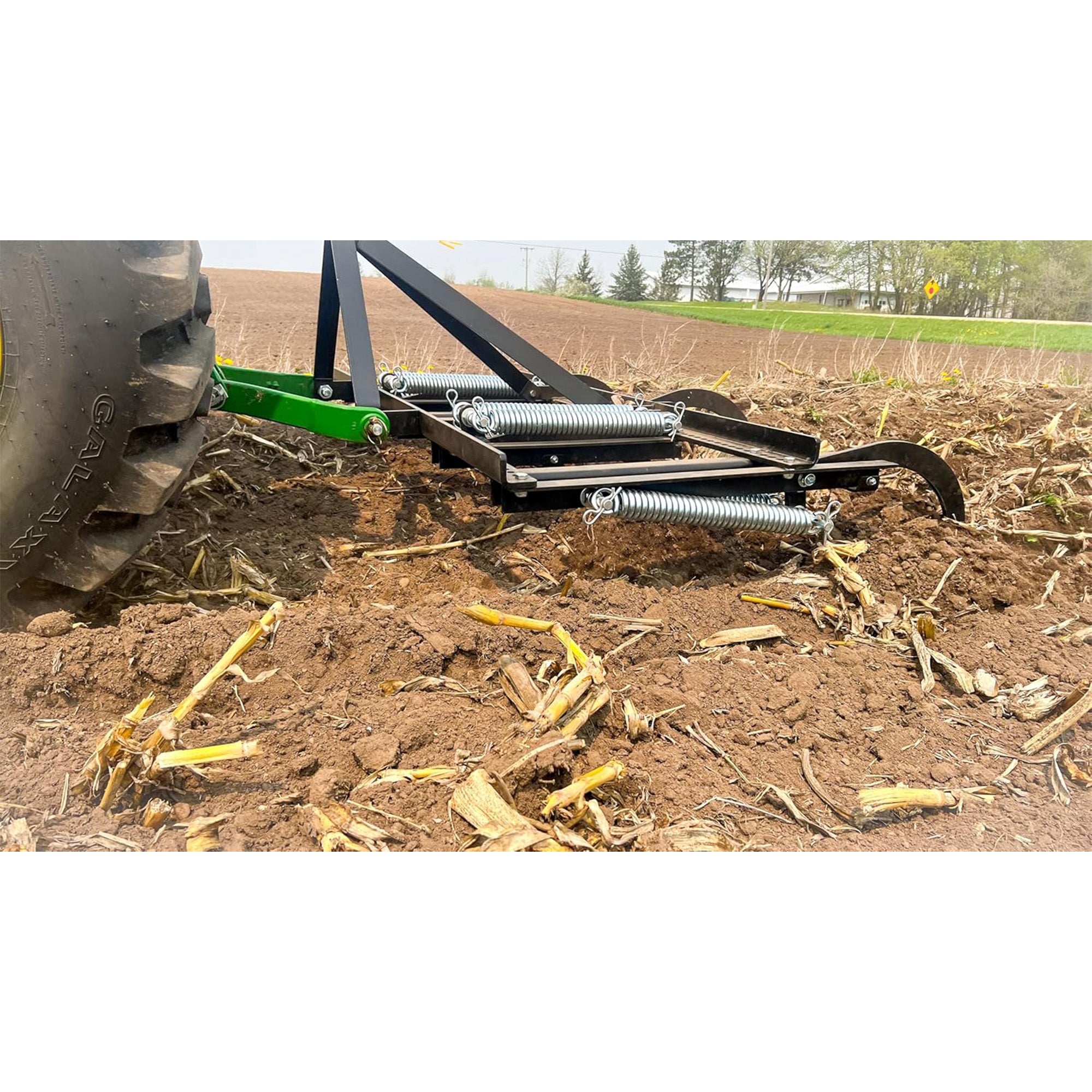 Field Tuff 3 Point Chisel Plow for Category 1 Tractors, Working Width of 65"