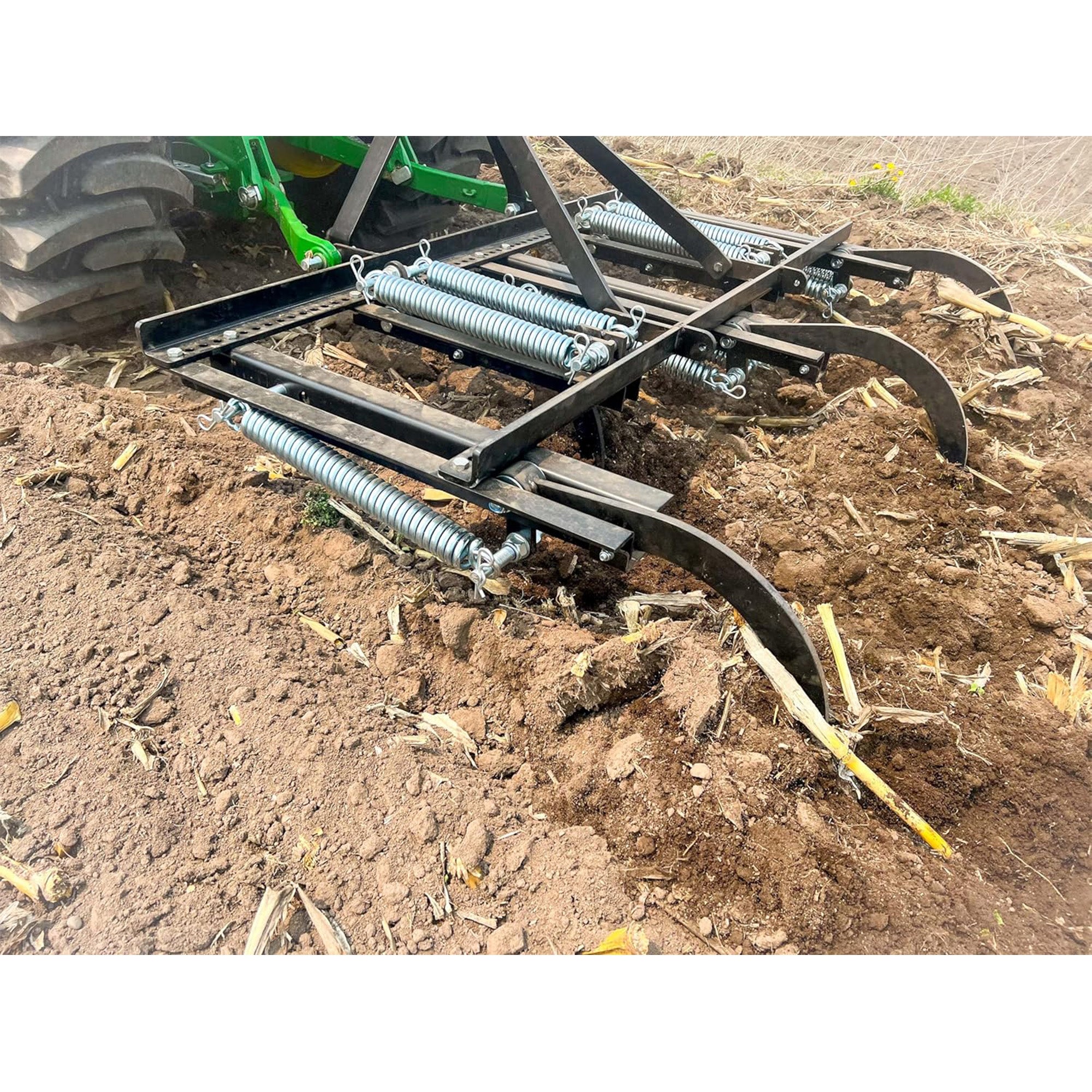 Field Tuff 3 Point Chisel Plow for Category 1 Tractors, Working Width of 65"