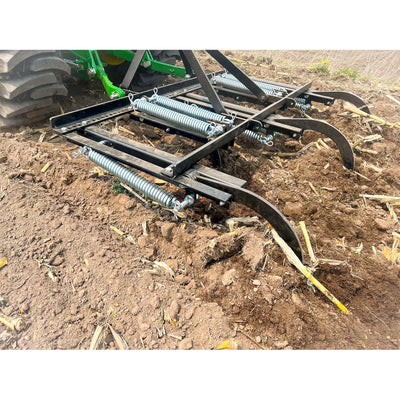 Field Tuff 3 Point Chisel Plow for Category 1 Tractors, Working Width of 65"