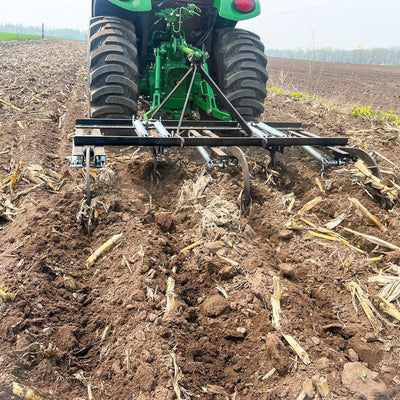 Field Tuff 3 Point Chisel Plow for Category 1 Tractors, Working Width of 65"