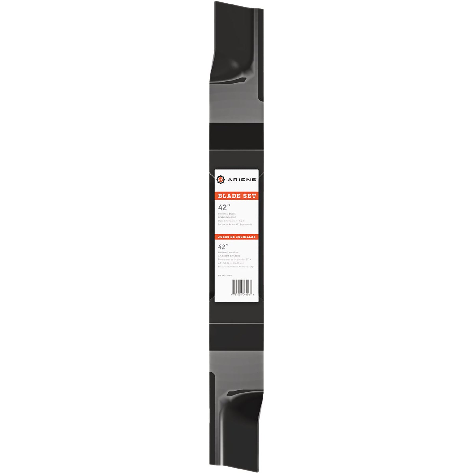 Ariens 2 Pack Alloy Steel High-Lift 21" Mower Blades for 42" Deck EDGE Models - VMInnovations