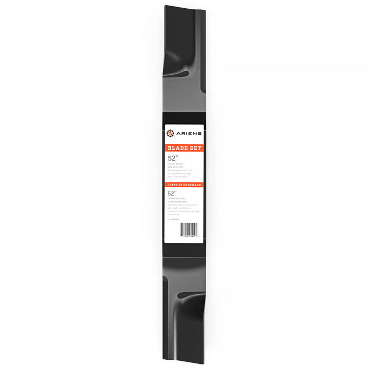 Ariens 3 Pack Alloy Steel High-Lift 18" Mower Blades for 52" Deck IKON XD & EDGE