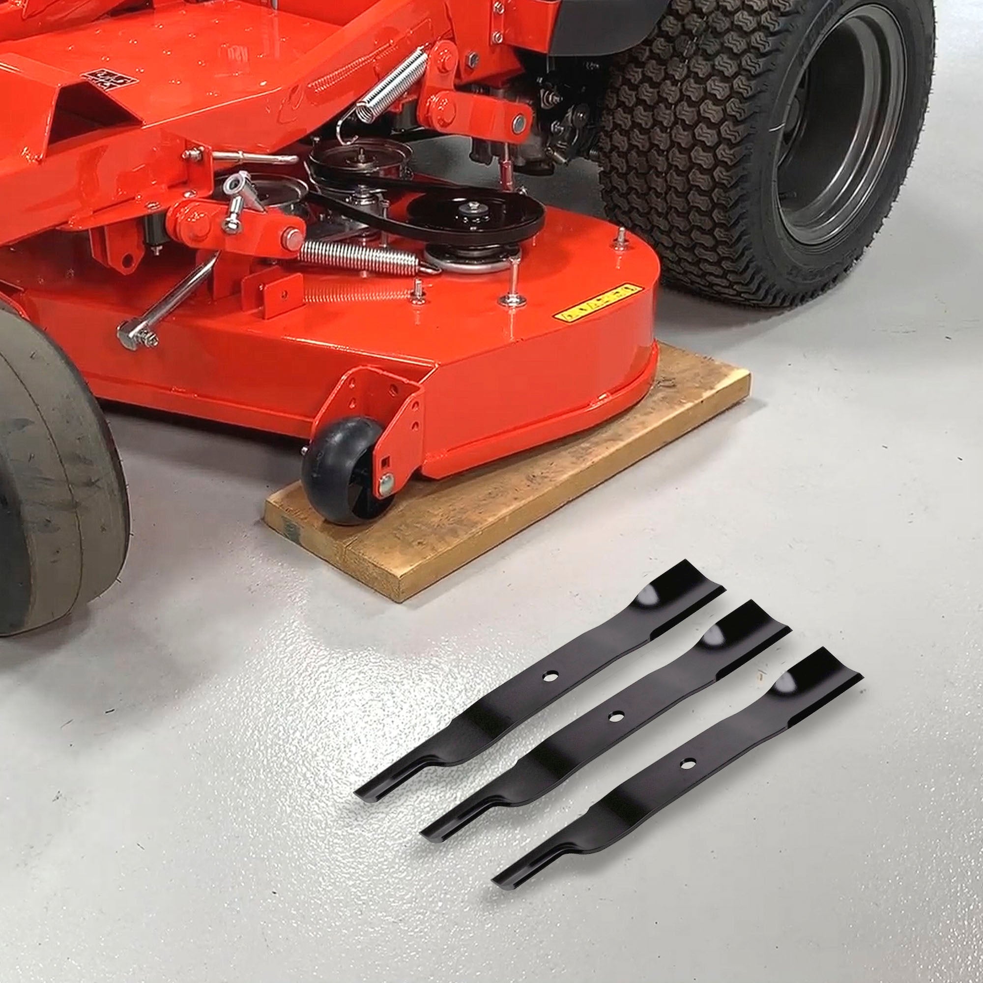 Ariens 3 Pack Alloy Steel 18" Mower Blades for 52" Deck RIDGELINE & APEX Models