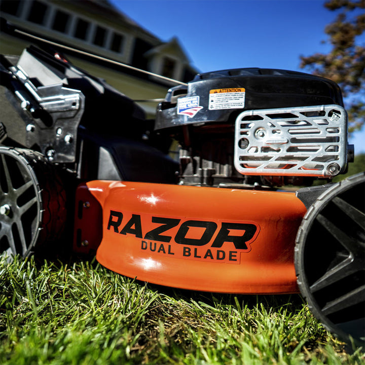 Ariens Razor 21" Self Propelled Walk Behind Lawn Mower, Dual Blades, Alloy Steel