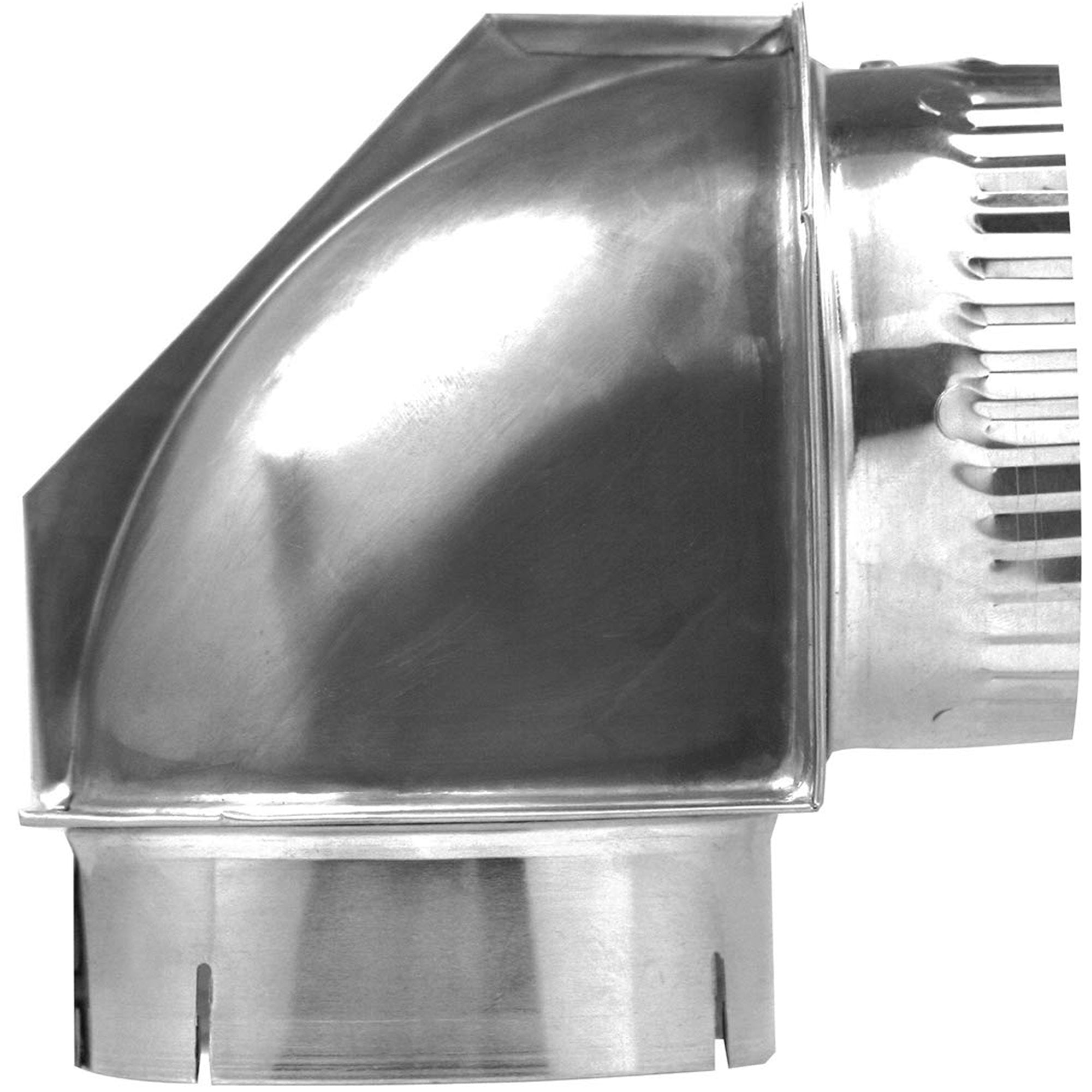 Builder's Best SAF-T Metal Elbow Dryer Vent Duct Kit, 4" Diameter, 8ft (Used)