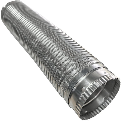 Builder's Best SAF-T Metal Elbow Dryer Vent Duct Kit, 4" Diameter, 8ft (Used)