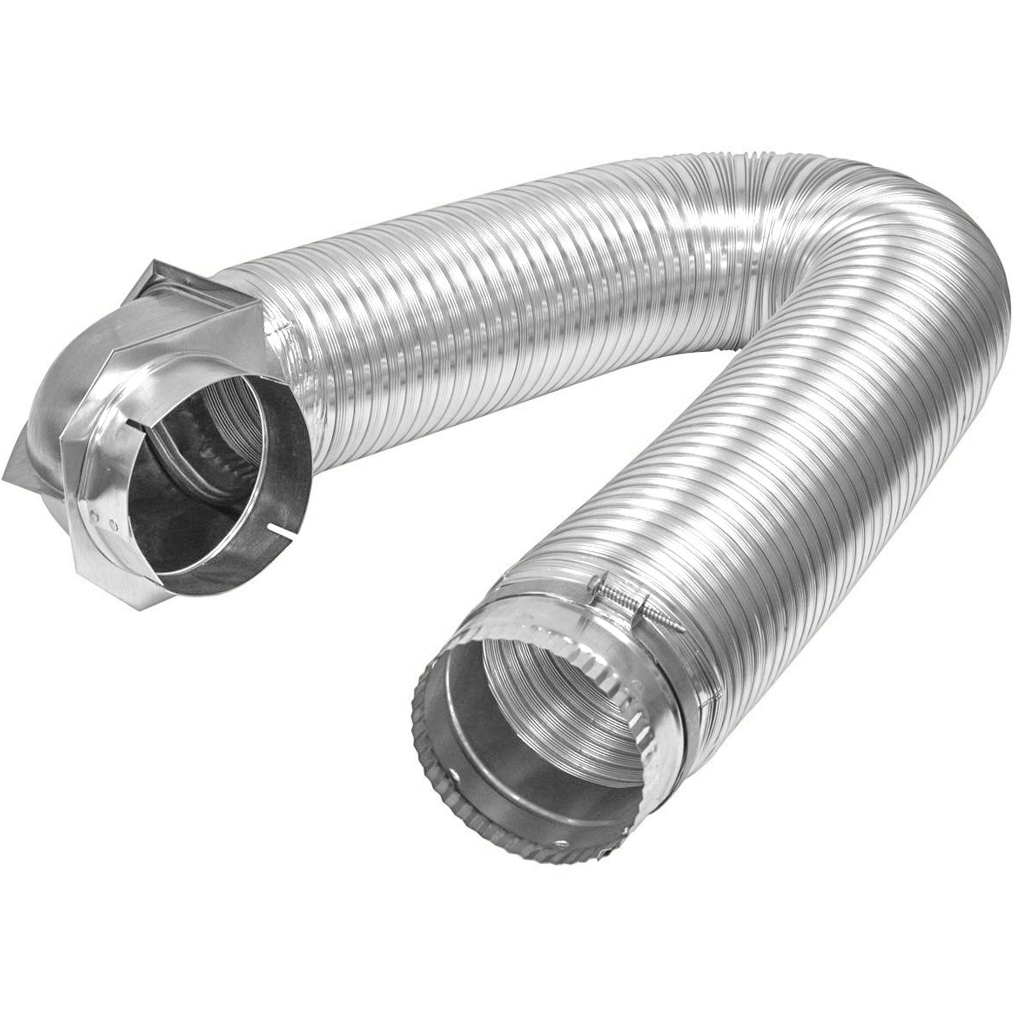Builder's Best SAF-T Metal Single Elbow Dryer Vent Duct Kit (Open Box) - VMInnovations
