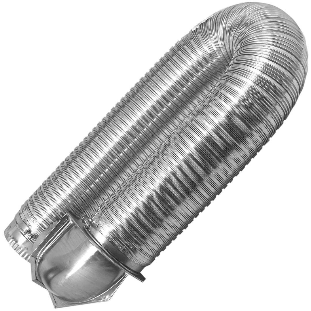 Builder's Best SAF-T Metal Single Elbow Dryer Vent Duct Kit (Open Box)