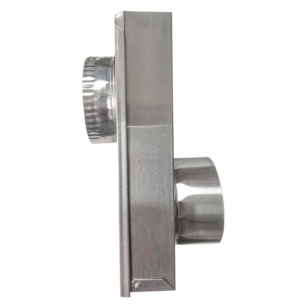 Builder's Best SAF-TDUCT Zero Periscope Dryer Vent, Adjustable from 0-5" Length