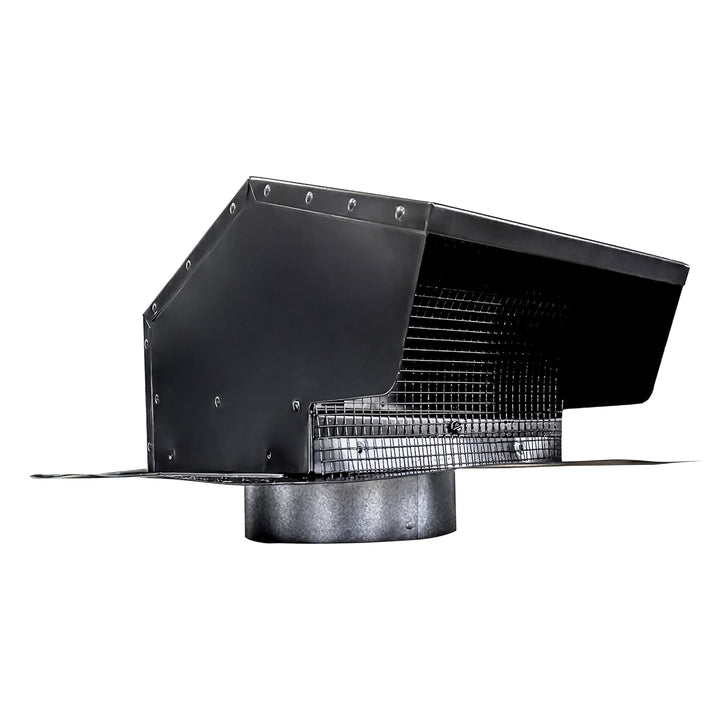 Builder's Best Galvanized Steel Roof Vent Cap with Removable Screen (Open Box)