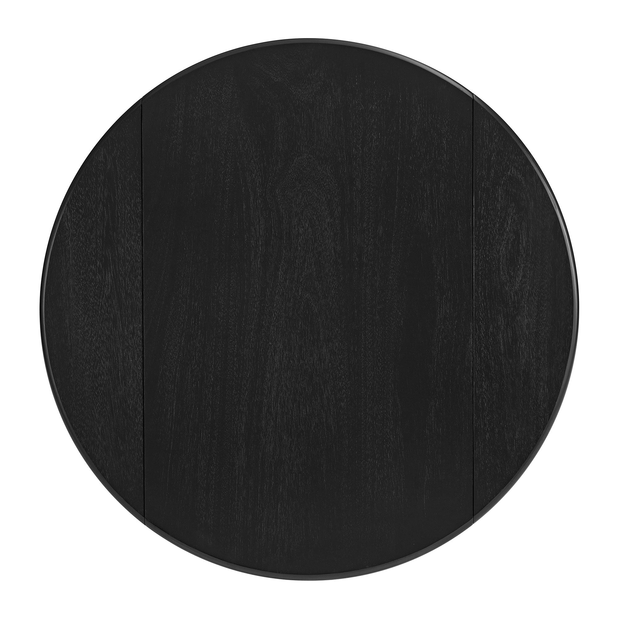 ROME + OAK Hinged Drop Leaf Dining Table, 22 to 36 In Round Tabletop, (Open Box) - VMInnovations