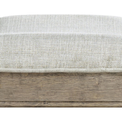 ROME + OAK Parker Backless Saddle Counter Stool, Reclaimed Oak, Grey, 2 Pack