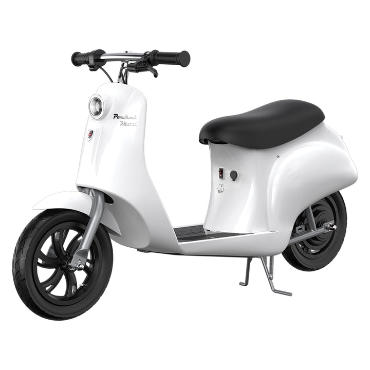 Razor Pocket Mod Miniature Euro-Style Electric Scooter for Ages 8+, Bistro-White