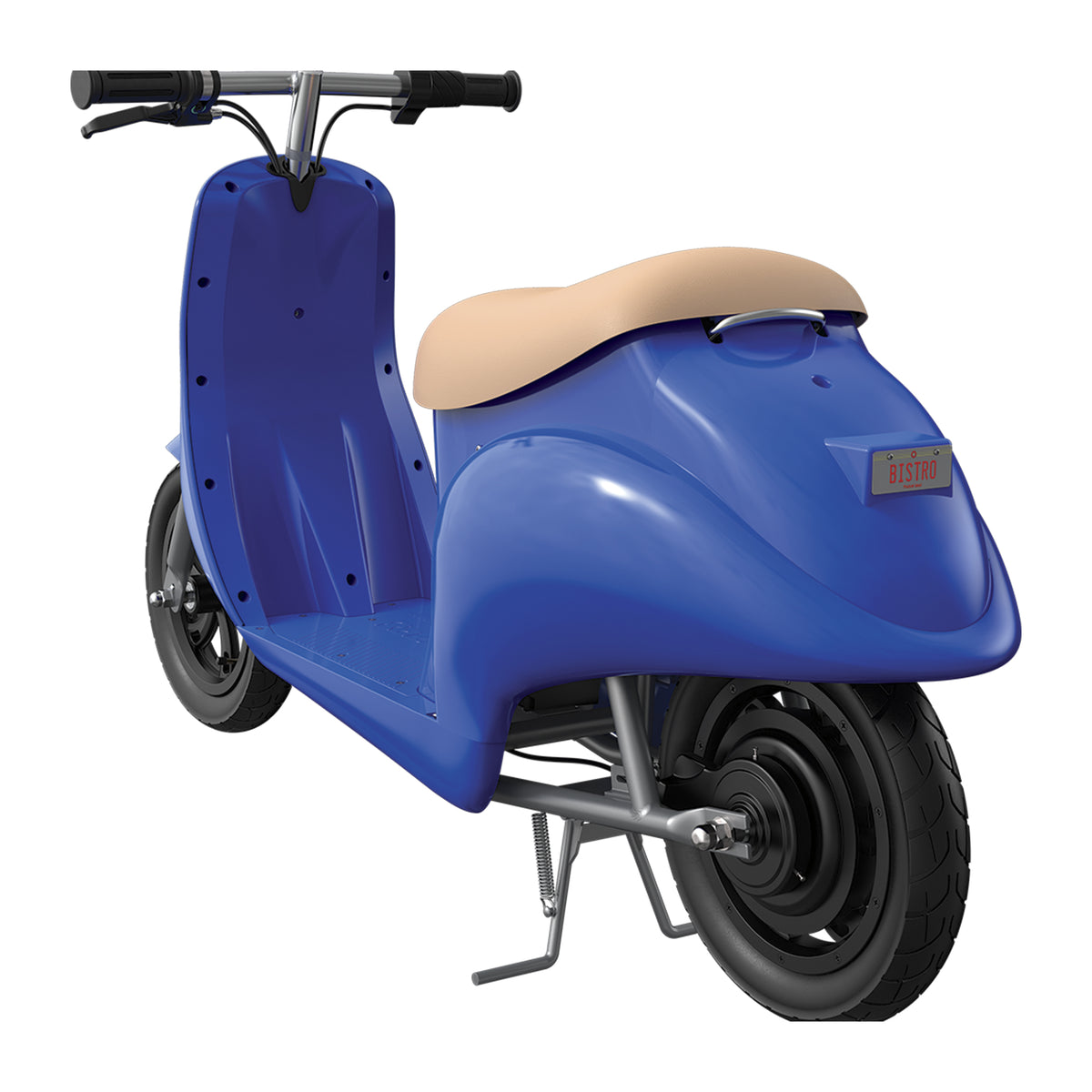 Razor Pocket Mod Mini Euro-Style Electric Scooter Ages 8+, Blue (Open Box) - VMInnovations