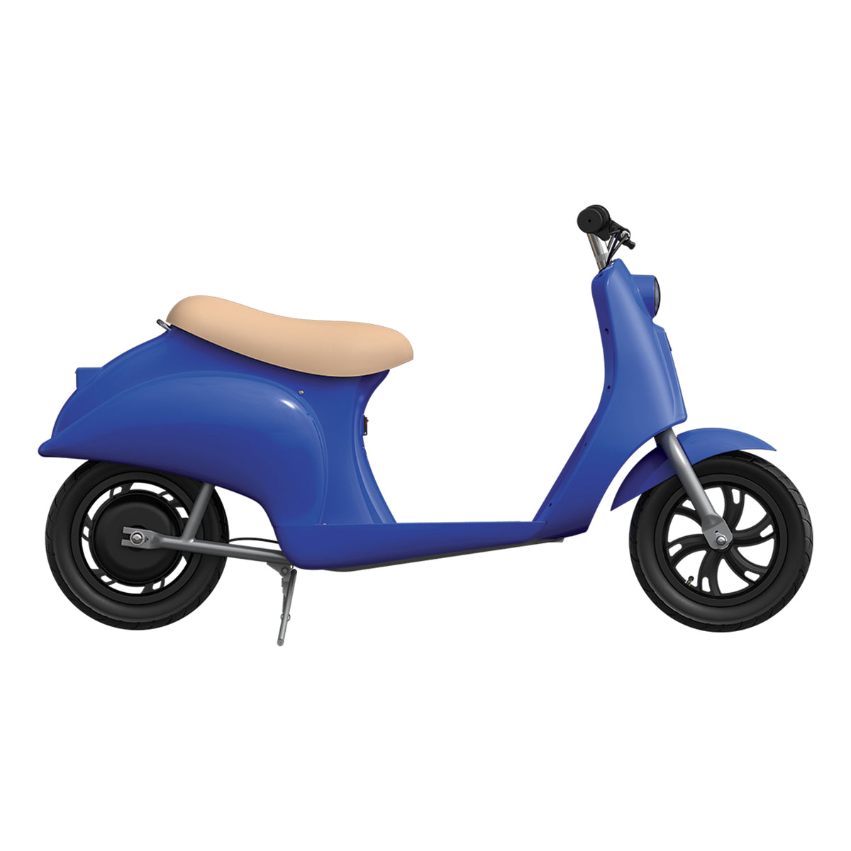 Razor Pocket Mod Mini Euro-Style Electric Scooter Ages 8+, Blue (Open Box) - VMInnovations