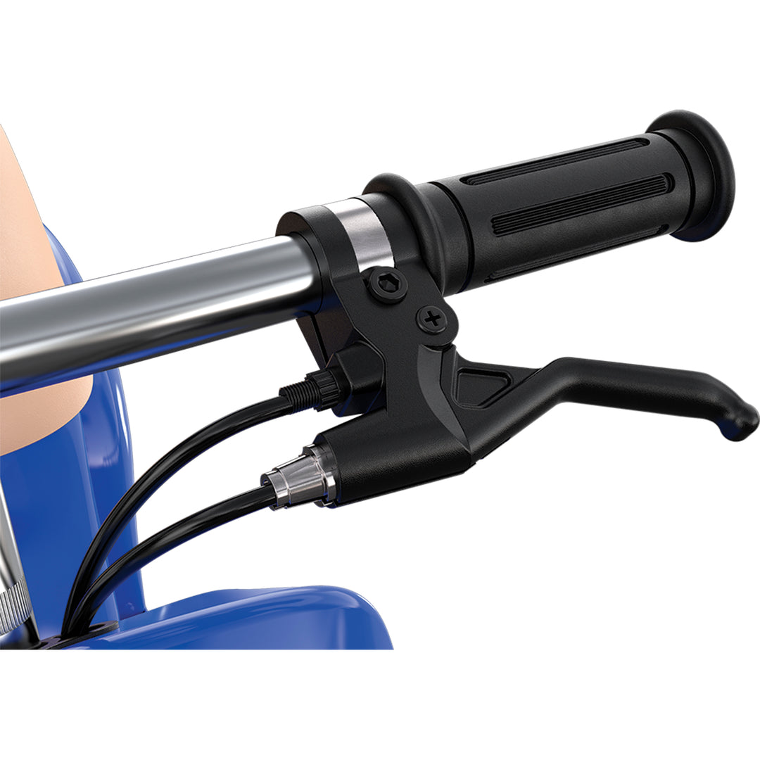 Razor Pocket Mod Mini Euro-Style Electric Scooter Ages 8+, Blue (Open Box)