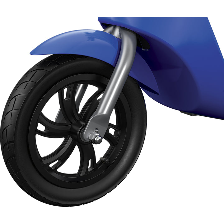 Razor Pocket Mod Miniature Euro-Style Electric Scooter for Ages 8+, Bistro-Blue