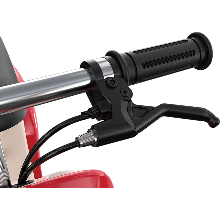 Razor Pocket Mod Miniature Euro-Style Electric Scooter for Ages 8+, Bistro - Red