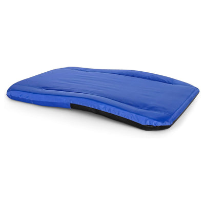 Camco 2 Pack Stadium Seat Foldable Padded Back Support Cushion , Armrests, Blue