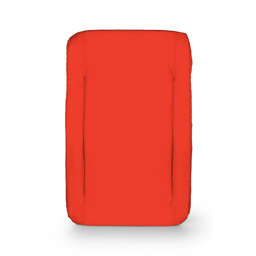 Camco 4 Pack Stadium Seat Foldable Padded Back Support Cushion , Armrests, Red