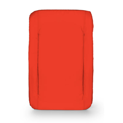 Camco Portable Stadium Seat Foldable Padded Cushion, Back Support, Armrests, Red - VMInnovations