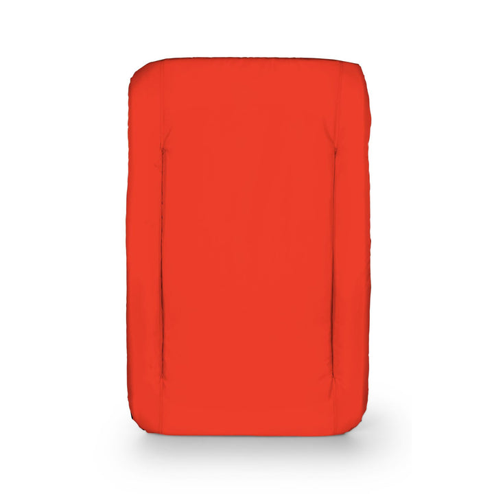 Camco 2 Pack Stadium Seat Foldable Padded Back Support Cushion , Armrests, Red