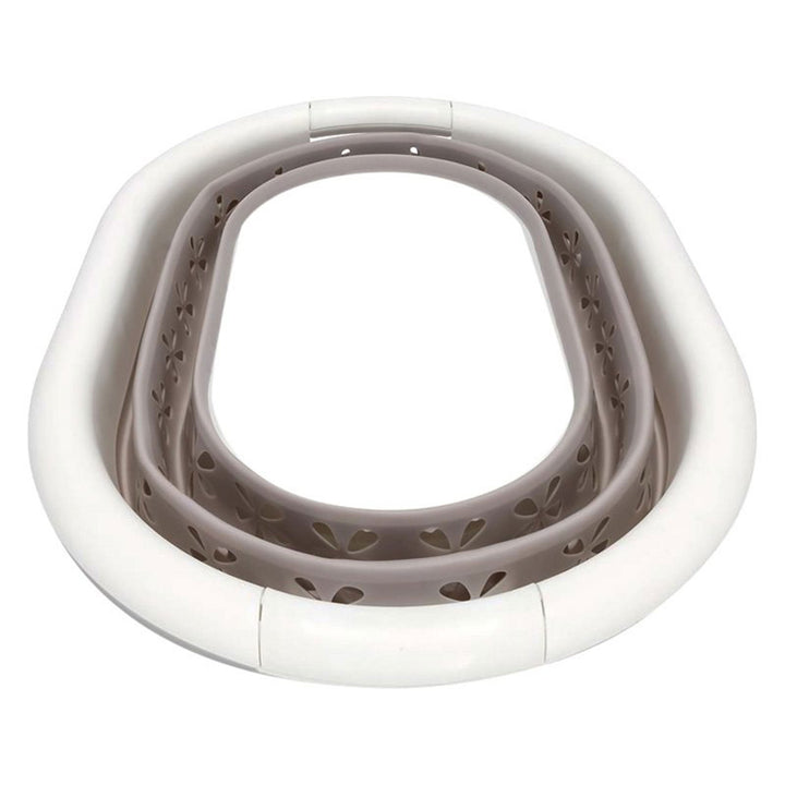 Camco SM Plastic Collapsible Laundry Basket Handles for Storage Taupe (Open Box) - VMInnovations