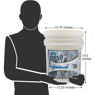 Ultra Fresh® Professional™ Commercial Laundry Detergent Free/Clear, Pump, 5 Gal - VMInnovations