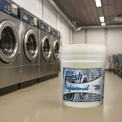 Ultra Fresh® Professional™ Commercial Laundry Detergent Free/Clear, Pump, 5 Gal - VMInnovations