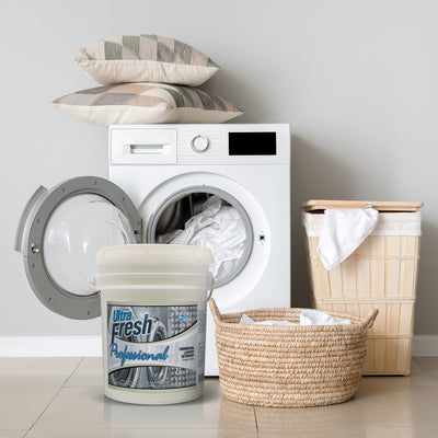 Ultra Fresh® Professional™ Commercial Laundry Detergent Free/Clear, Pump, 5 Gal - VMInnovations