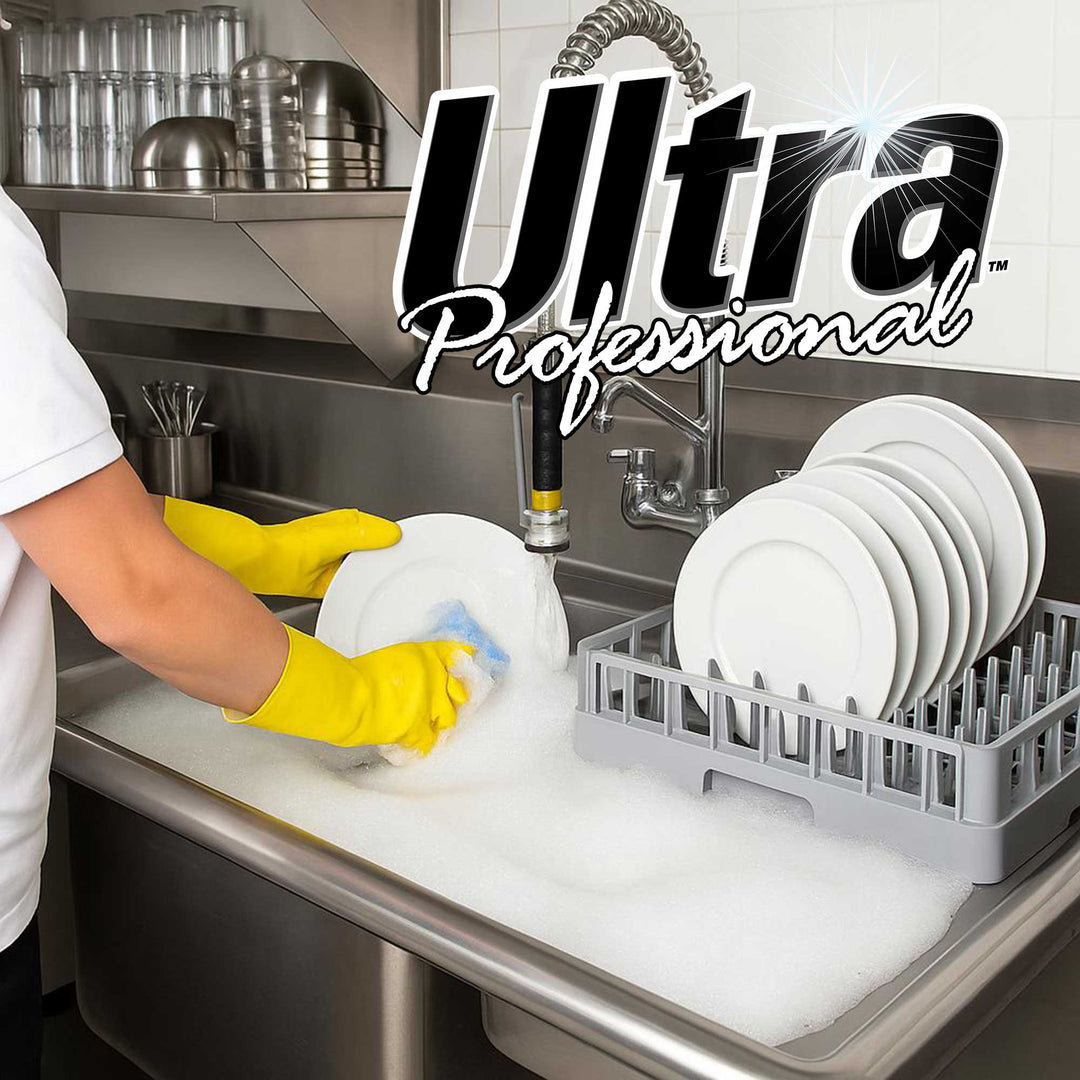 Ultra Professional™ 4 Pack 1 Gal Pots/Pans Dishwashing Detergent, Platinum, Blue