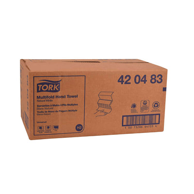 Tork Universal 250 Count Multifold 1 Ply Extra Soft Hand Towel Refill (16 Pack)