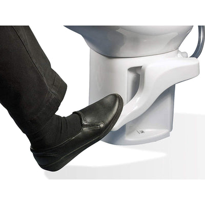 Thetford Aqua Magic Style II Contemporary RV Travel Toilet, Bone (For Parts)