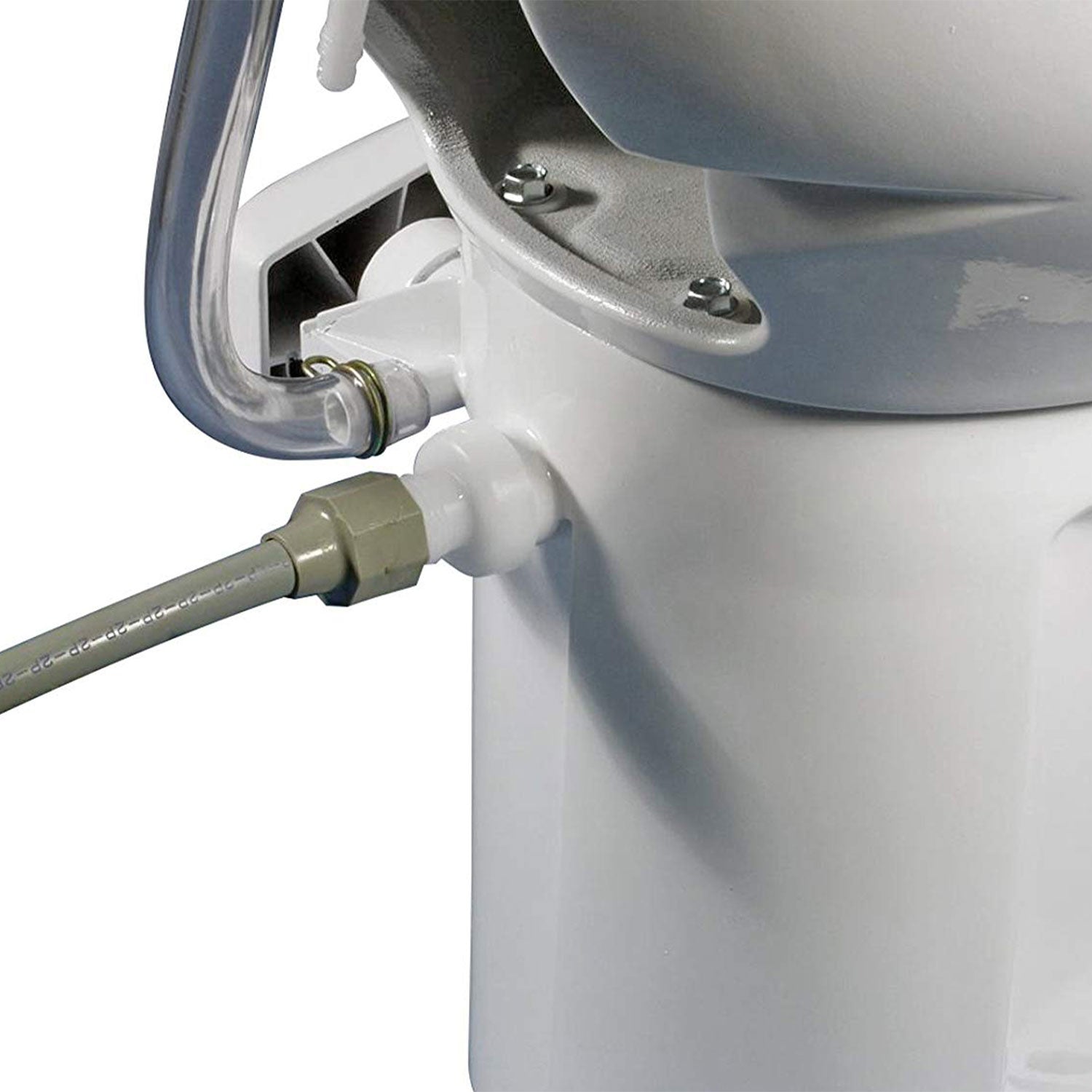 Thetford Aqua Magic Style II Contemporary RV Travel Toilet, Bone (For Parts)