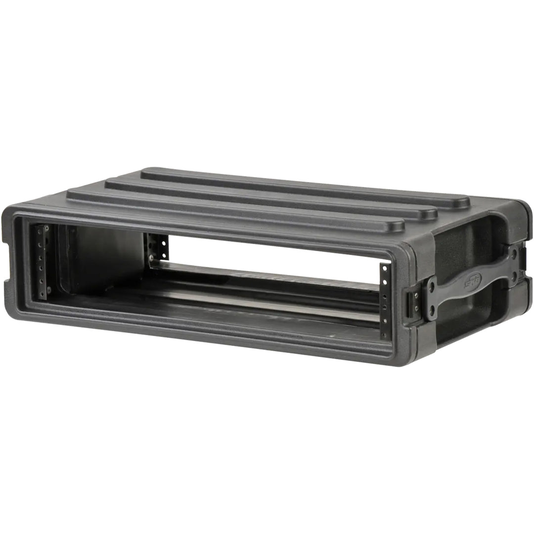 SKB 2U Shallow Roto Rack Case Gear Protector, Stackable, Black (Open Box) - VMInnovations