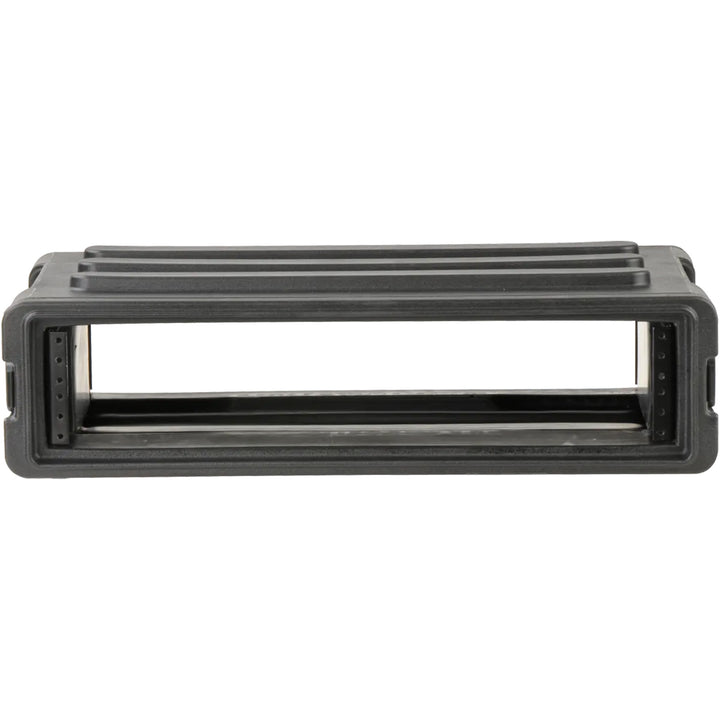 SKB 2U Shallow Roto Rack Case Gear Protector, Stackable, Black (Open Box)