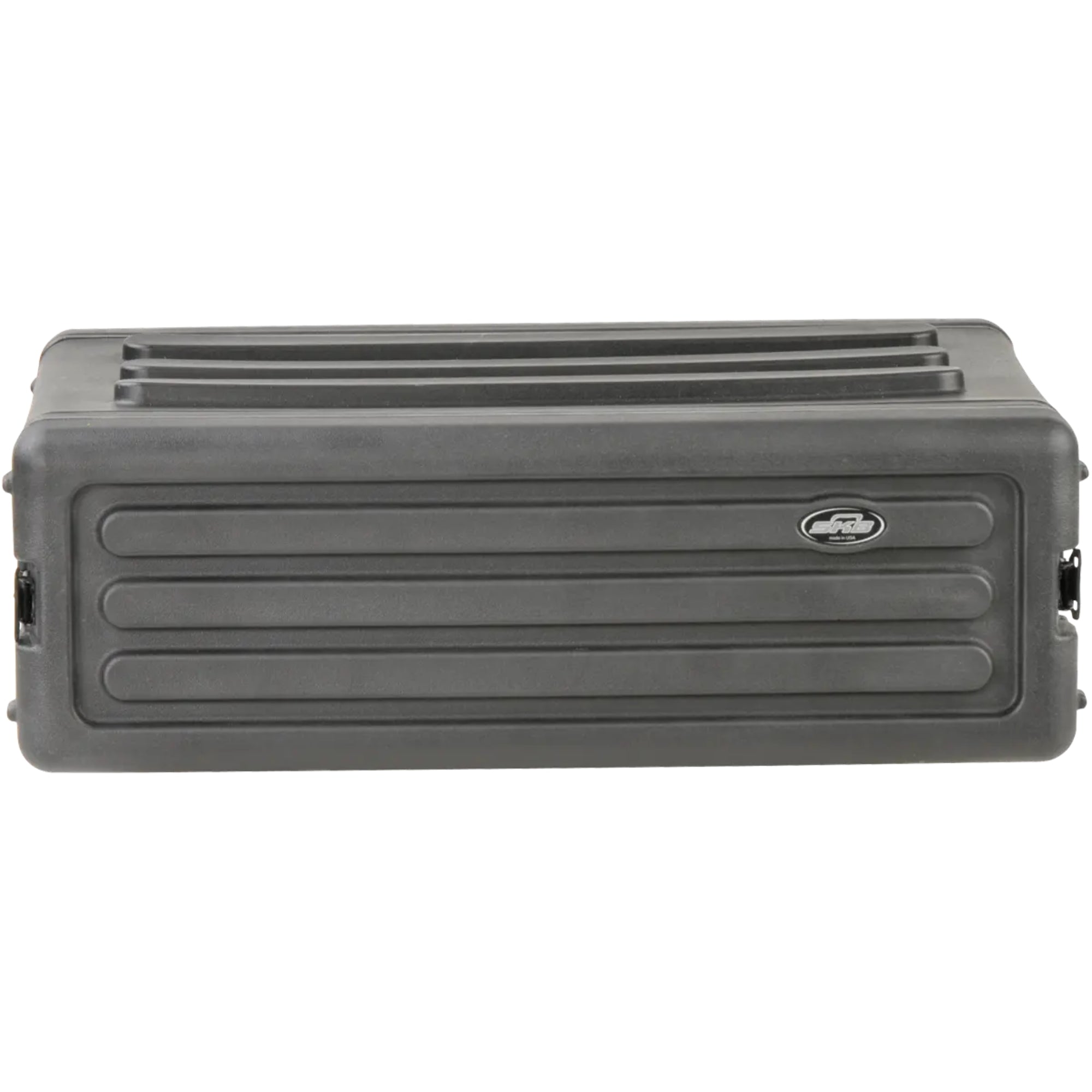 SKB 3U Shallow Roto Rack Case Gear Protector, Stackable, Waterproof, Black - VMInnovations
