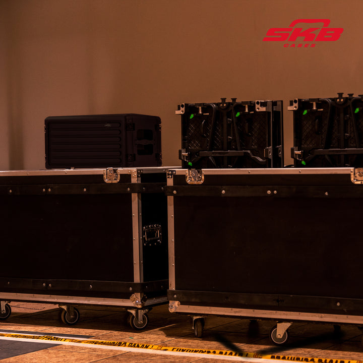 SKB 6U Shallow Roto Rack Case Gear Protector, Stackable, Waterproof (Open Box)