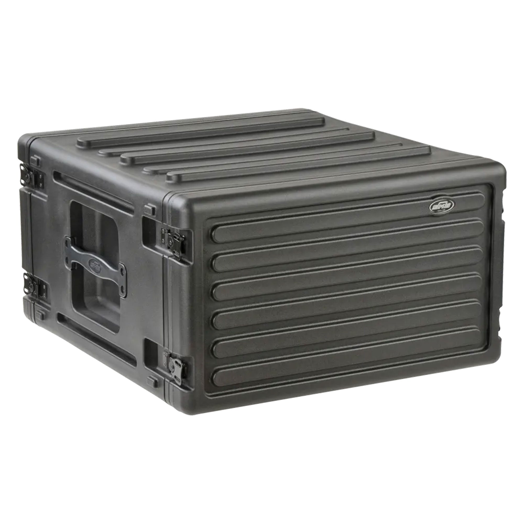 SKB 6U Roto Rack Case Polyethylene Gear Protector, Stackable, Waterproof, Black - VMInnovations