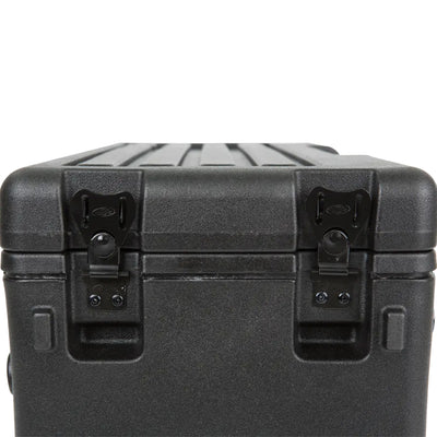 SKB 4U rSeries Rolling Rack Integrated Back Wheels 1-Touch Pull Handle(Open Box)
