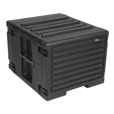 SKB 8U rSeries Rolling Rack with Integrated Back Wheels and 1-Touch Pull Handle - VMInnovations