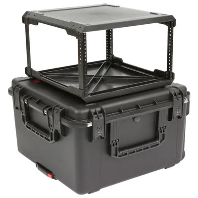 SKB iSeries 6U Fly Rack, Waterproof Polypropylene Hard Case for Storage, 20 Inch - VMInnovations