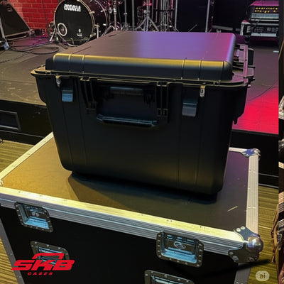 SKB iSeries 6U Fly Rack, Waterproof Polypropylene Hard Case for Storage, 20 Inch - VMInnovations