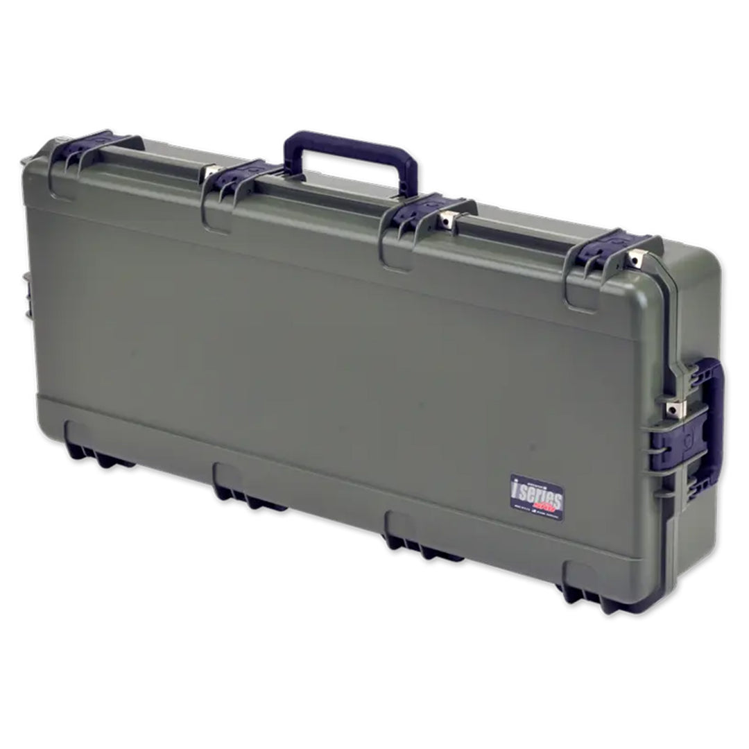 SKB Cases Waterproof Double Bow/Short Rifle Case Durable Protection, Olive Green