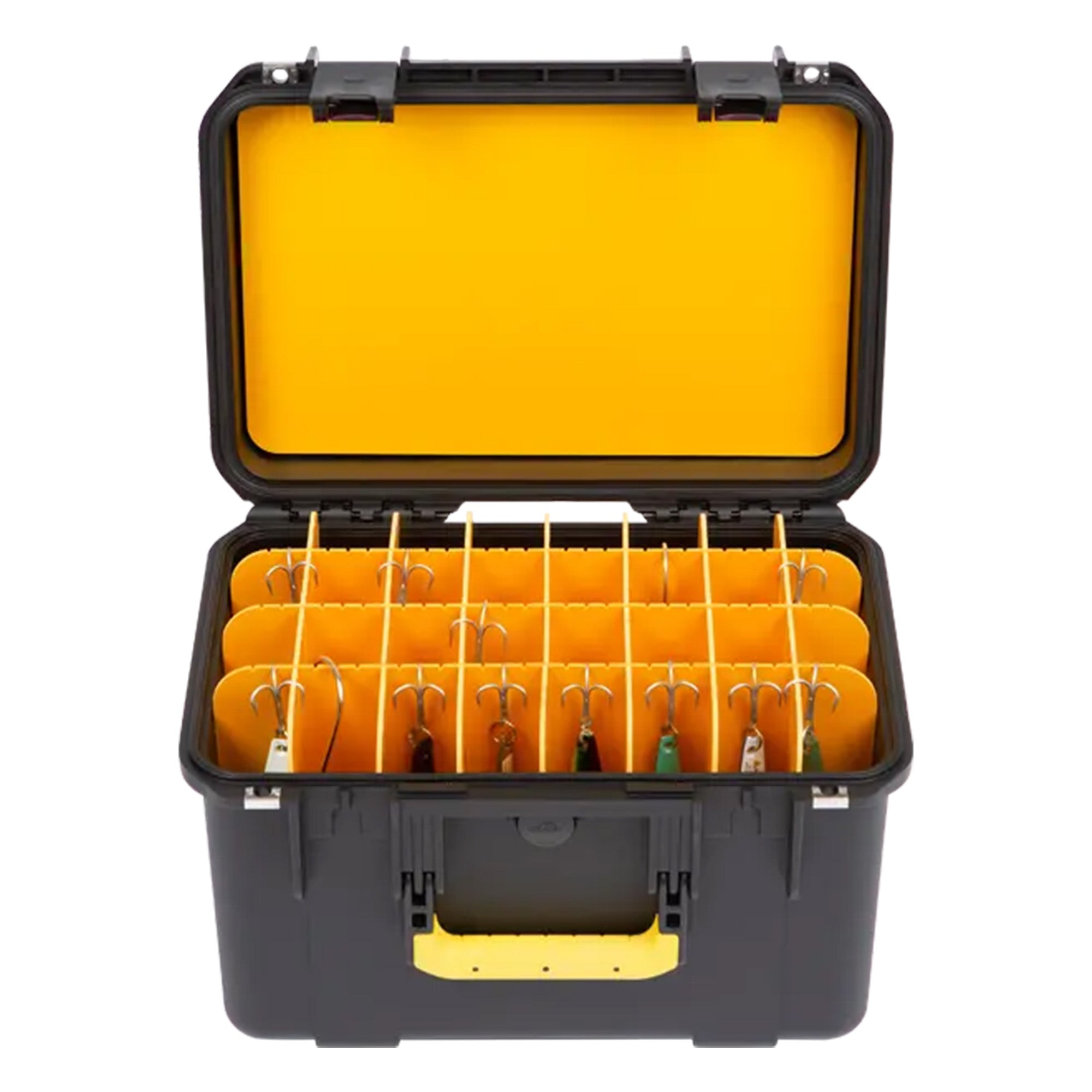 SKB iSeries Deep Lure Case 32 Adjustable Compartment Secure Fishing Box, 1610-10 - VMInnovations