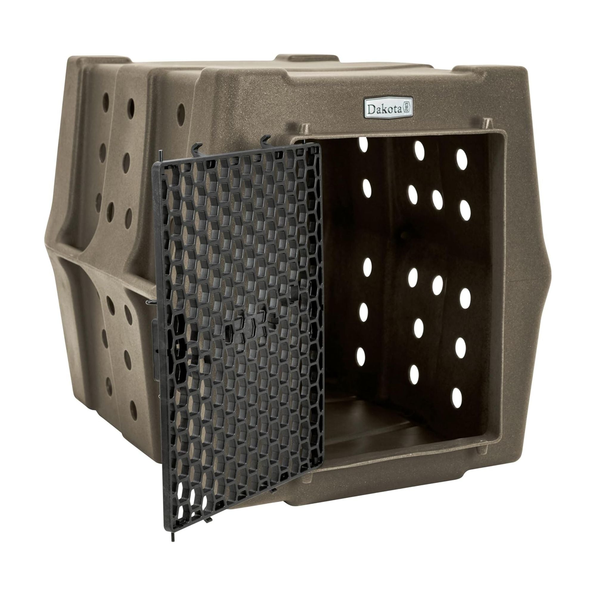 Dakota 283 Canine Rough and Tough Economy Kennel, Intermediate, Coyote Granite - VMInnovations
