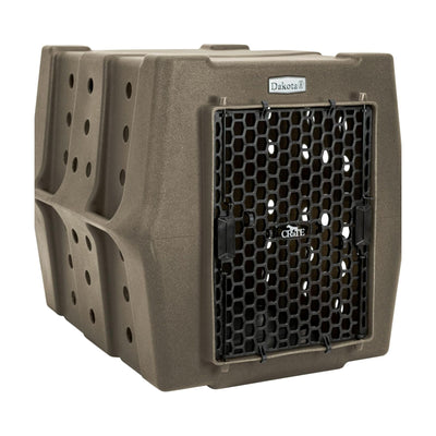 Dakota 283 Canine Rough/Tough Economy Kennel, Intermediate, Granite (Open Box) - VMInnovations