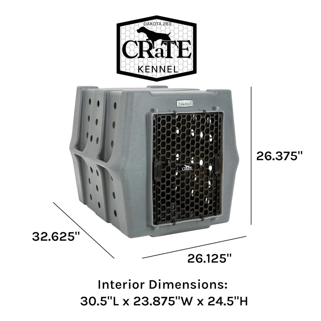 Dakota 283 Canine Rough and Tough Economy Pet Kennel, Intermediate (Open Box)