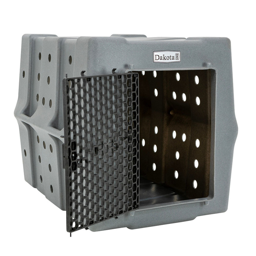 Dakota 283 Canine Rough and Tough Economy Pet Kennel, Large, Dark Granite