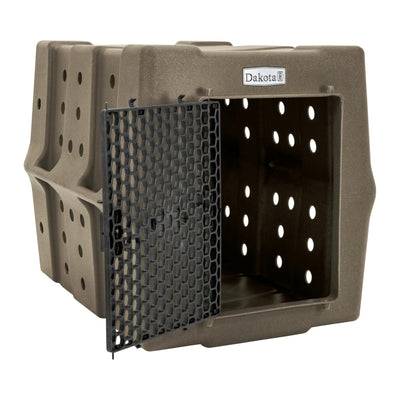Dakota 283 Canine Rough and Tough Economy Pet Kennel, Large, Coyote Granite - VMInnovations